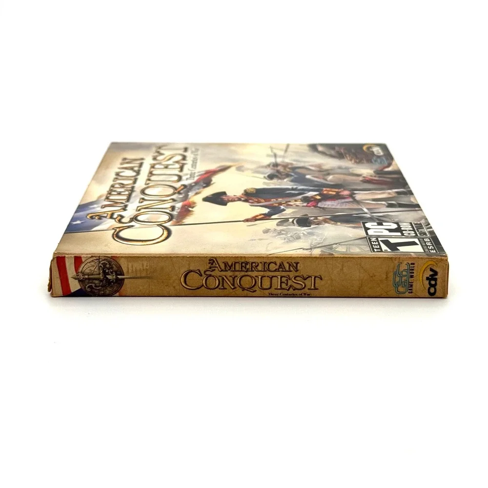 American Conquest Three Centuries of War PC CD-ROM Game 2002 CDV Strategy